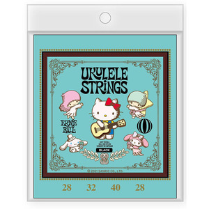 ERNIE BALL EB2326 UKULELE BK SANRIO ウクレレ弦 サンリオ ハローキティ【アーニーボール】