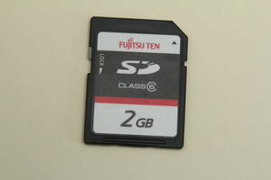 2GB SDカード　FUJITSU TEN