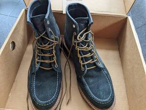 CHIPPEWA チペワ 1901M62 8.5サイズ 6インチ MADE IN U.S.A モックトゥ ラギッドフィールドブーツ BLACK