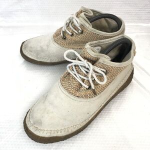 Columbia/コロンビア★クレープソール/ショートブーツ【24.5/ベージュ】デザート/ハイカットシューズ/sneakers/Shoes/trainers◆Q-445