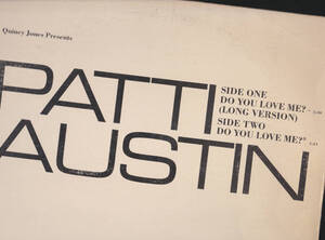 ダンクラ12inch★PATTI AUSTIN / Do you love me★picture sleeve・promo only・Quest★