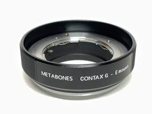 METABONES CONTAX G-E mount マウントアダプター