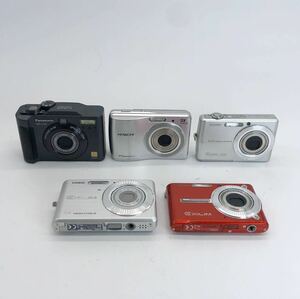 36【他にも出品中】デジタルカメラ 5台セット まとめ売り CASIO EXILIM OLYMPUS SONY Canon