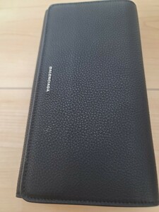 新品　未使用　バレンシアガ (Balenciaga　黒ロングウォレット　コンチネンタルウォレット　ブラック 長財布　エッセンシャルウォレット