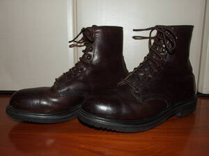 RED WING/レッドウィング*PT98*編み上げワークブーツ*size 9 1/2D*DB*アメカジ古着防寒ライナーOLDvintageワーカーペインター