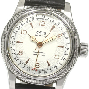 オリス ORIS 754 7543 4061 ポインターデイト ビッククラウン 自動巻き メンズ 保証書付き_841445