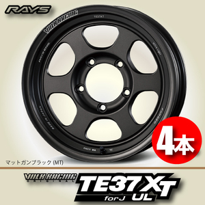 納期確認必須 4本価格 レイズ ボルクレーシング TE37XT forJ UL MTカラー 16inch 5H139.7 5.5J+19 RAYS VOLK RACING