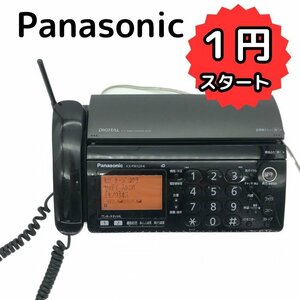 １円 スタート panasonic パナソニック おたっくす デジタルコードレス FAX KX-PW320－K 取り扱い説明書 付き USED 子機無し ジャンク