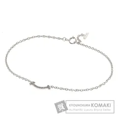 TIFFANY&Co. ティファニー Tスマイル ミニ ダイヤモンド ブレスレット K18WG レディース