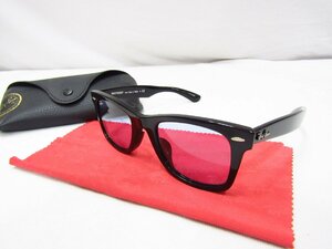 RayBan レイバン RB2140-F WAYFARER レイバン ウェイファーラー ケース レンズクロス付き 中古品 ◆140370