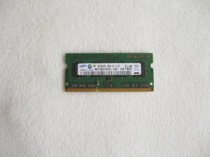 SAMSUNG 　サムスン　ノートPCメモリ1GB 1Rx8 PC3-10600S-09-10-ZZZ 　 1GB×1枚 動作確認済