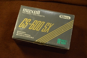 3292●データカセット マクセル maxell CS-600SX1 0本組 未開封品