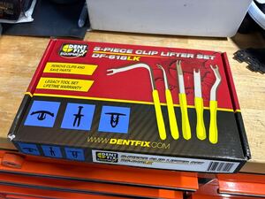 DentFIX Equipment 5-Piece Clip Lifter Set クリップリフター5点キット　クリップ外し　スナップオン　未使用　USA