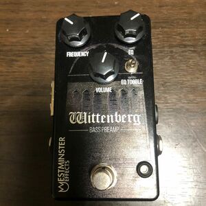 WESTMINSTER Wittenberg Bass Preamp 新同