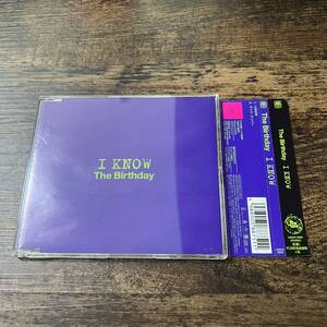 J-5038■中古CD■I KNOW■The Birthday■