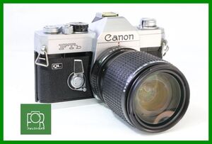 【同梱歓迎】実用■キヤノン Canon Ftb+NEW FD 35-105mm F3.5-4.5■シャッター全速・露出計完動■JJ213