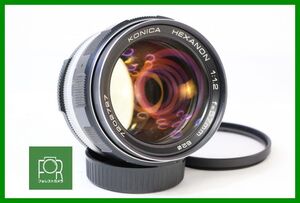 【同梱歓迎】実用■コニカ KONICA HEXANON 57mm F1.2■7868