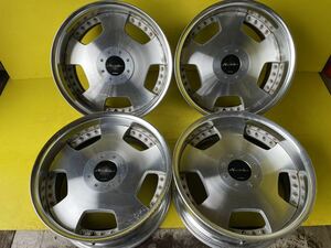 深太 WORK ユーロライン 4本【商品番号T3138】 18×8.5JJ ET+30/9.5JJ+20 PCD114.3/H5ハブ径 約73mm