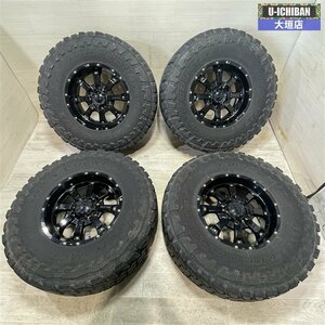 FJクルーザー 等 MKW MK-46 8-16+17 6H139.7 トーヨー オープンカントリーMT 285/75R16 126/123 16インチ 4本セット 002R