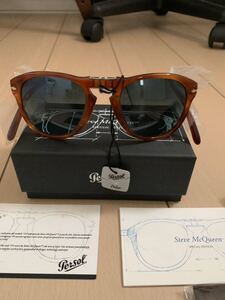 未使用　persol Steve McQueen folding sunglass special edition トイズマッコイ購入品　ペルソール　マックイーン　折り畳みサングラス 