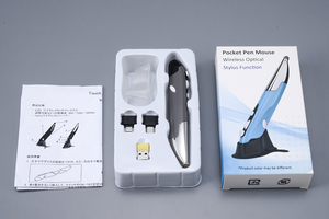 Pocket Pen Mouse 2.4G無線 3レベル調整可能800/1200 / 1600DPI光学スタイラスマウス