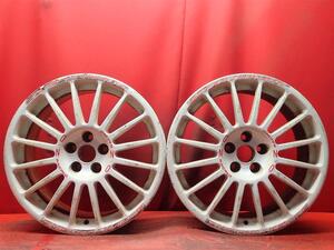 中古ホイール 2本セット O・Z スーパーツーリズモ O-Z スーパーツーリズモ 17x8J 5/100