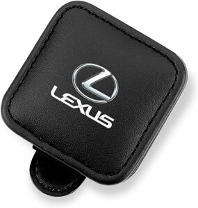 ZUISHENG 車用眼鏡クリップ,レクサス Lexusに適し眼鏡フレーム車収納レザー素材サングラスフレームサンバイザーサングラス