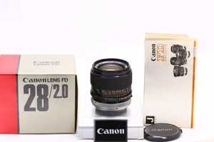 ★希少品★ キヤノン Canon FD 28mm f2 S.S.C ★希少元箱・説明書付き★ #6515