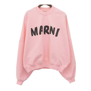 マルニ MARNI ロゴ プリント スウェット FLJE0185P2 レディース ピンク MARNI 中古 【アパレル・小物】