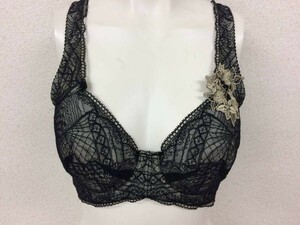 ★美品★マルコ 補正下着 フルカップショートブラジャー B80 サラヴィール ブラック 大きいサイズ 矯正下着 補整下着 №11*