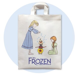 劇団四季 アナと雪の女王 ディズニーフローズン 不織布トートバッグ 劇場限定販売 FROZEN