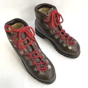 80s-90s?/フランス製★Galibier JANNU/Paraboot★本革/トレッキング/マウンテンブーツ【6/24.5-25.0/茶】Leather/Boots/shoes◇bWB116-2