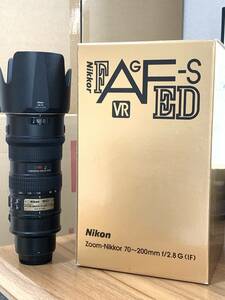 Nikon AF-S VR NIKKOR 70-200mm 1:2.8 G 中古カメラレンズ【福L-881】