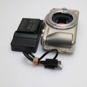 超美品 DMC-GF5 シャンパンゴールド ボディ 即日発送 デジ1 Panasonic デジタルカメラ 本体 あすつく 土日祝発送OK