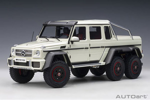 AUTO art 76307 1/18 メルセデス・ベンツ G63 AMG 6X6 （パール・ホワイト）