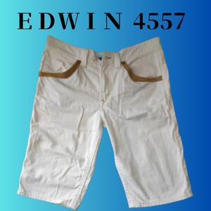 EDWIN エドウィン 4557 ウェスタン デニムパンツ ジーンズ ホワイト