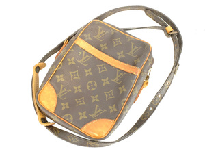 1円スタート 【LOUIS VUITTON ルイヴィトン】 ダヌーブ モノグラム ショルダーバッグ サコッシュ M45266 ヴィンテージ 肩がけ 鞄