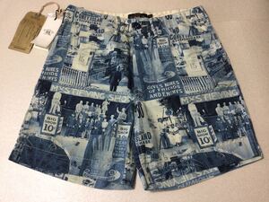 新品未使用！RRL Photo Print Twill Field Short ダブルアールエル フォトプリント ツイル フィールド ショーツ 28