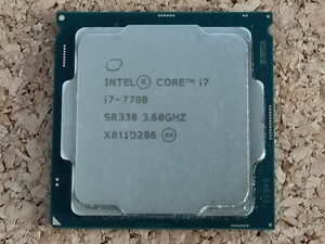 Intel Core i7-7700 【CPU】