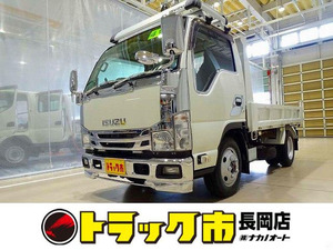 【諸費用コミ】:平成30年 エルフ 2t 4WD フルフラットロー 強化ダンプ ETC2.0 ドラレコ ナビ/フルセグ ☆新潟県発☆