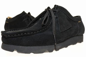 クラークス clarks ORIGINALS Wallabee GTX UK6 1/2 61670990 オリジナルズ ワラビー ゴアテックス ブラック 【ブランド古着ベクトル】▲■