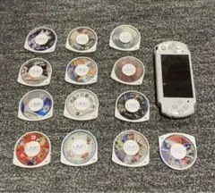 Sony PSP 本体 ホワイト ディスク付き