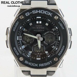 G-SHOCK/Gショック G-STEEL Gスチール 電波ソーラー ウォッチ/腕時計 GST-W300-1AJF /000