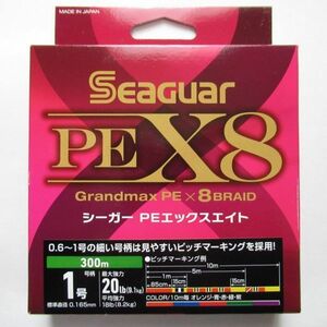 新品　クレハシーガー　グランドマックスPE X8/エックスエイト　300m １号　20LB　激安