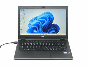 2560ｘ1440/最新Win11Pro/カメラ内蔵/中古/13型/ノートPC/爆速SSD256GB/4GB/i5-6200U/NEC　PC-GN234Y3G7　　 MS office21ProPlus搭載