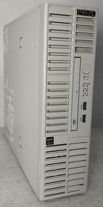 ●[Windows Storage Server 2016] DT型NASサーバ NEC iStorage NS100Ti (2コア Pentium Gold G5400 3.7GHz/12GB/3.5inch 1TB*2/RAID/DVD)