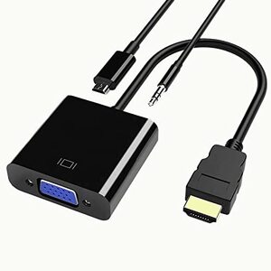 Lumen ルーメン HDMI-VGA変換アダプタ LAD-HDMIVGA フルHD 1080p HDMI搭載機器のコン