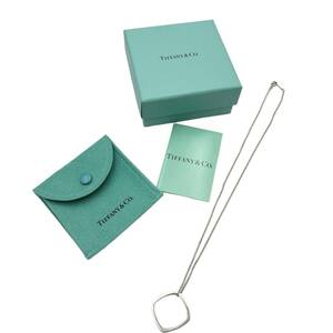 【１円スタート】TIFFANY&Co.　ティファニー　SV925　シルバー　トルクナロー　フランクゲリー　美品ネックレス　レディース　刻印　6B-011