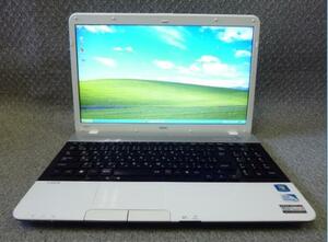 ★Win XP・7・10 OS選択可 15.6型 ノートPC NEC LaVie LS350/F ★ Pentium B980 2.40GHz/4GB/320GB/DVD/無線/HDMI/USB3.0/便利ソフト/1507