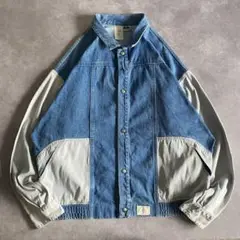 90s USA製 QUIKSILVER デニムジャケット